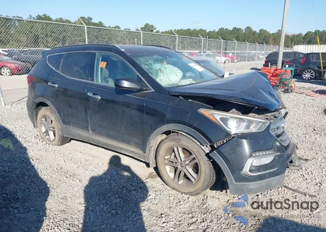 2017 Hyundai Santa Fe Sport 2.4L из США, поврежденный, VIN 5NMZU3LB0HH005785